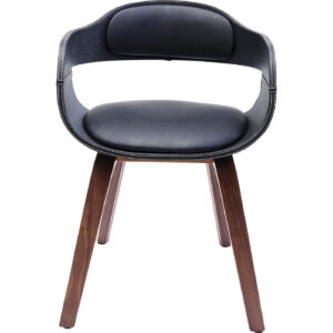 Chair with Armrest Costa Walnut
