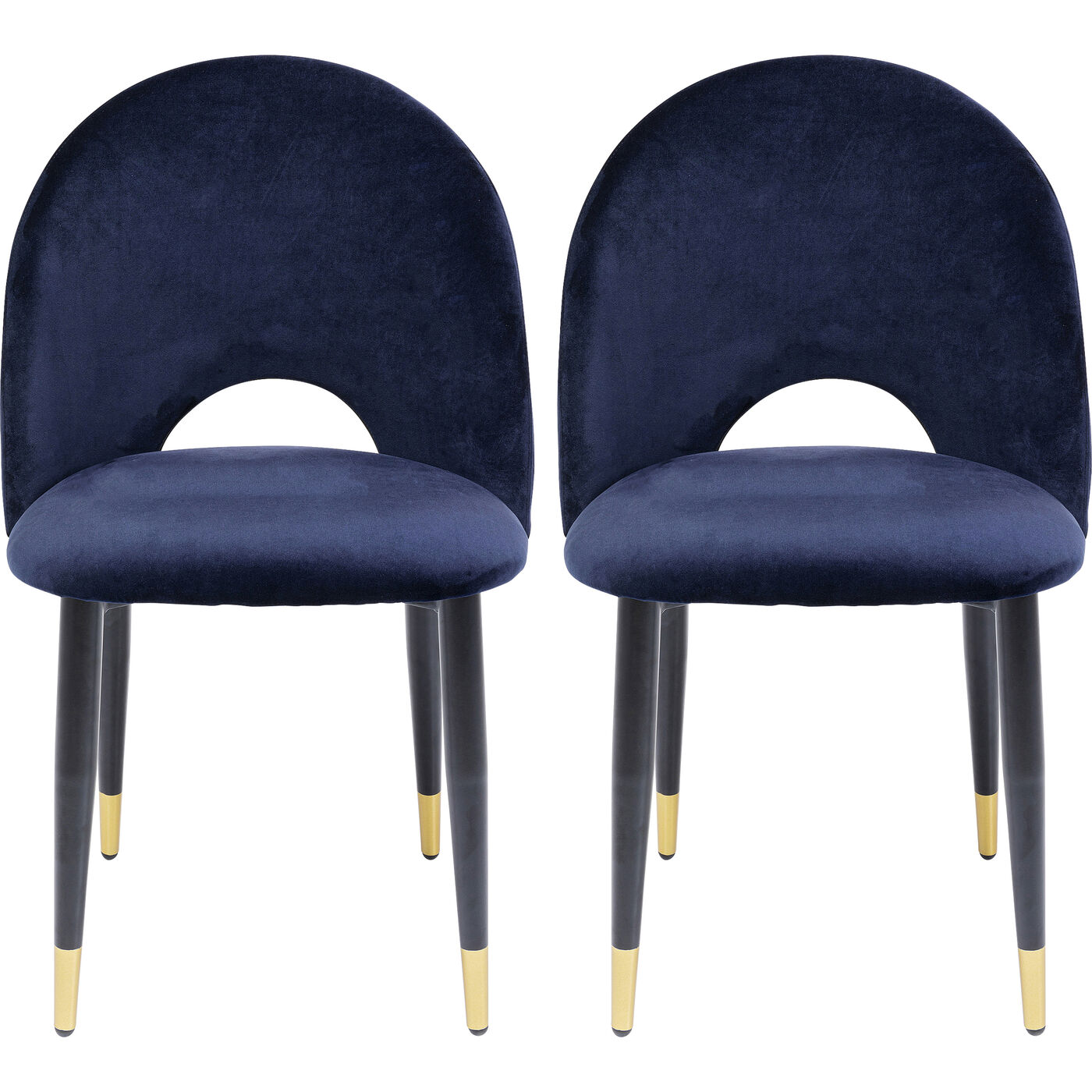 Chair Iris Velvet Blue (2/Set)