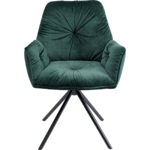 Chair with Armrest Mila Green