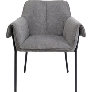 Chair with Armrest Bess Grey